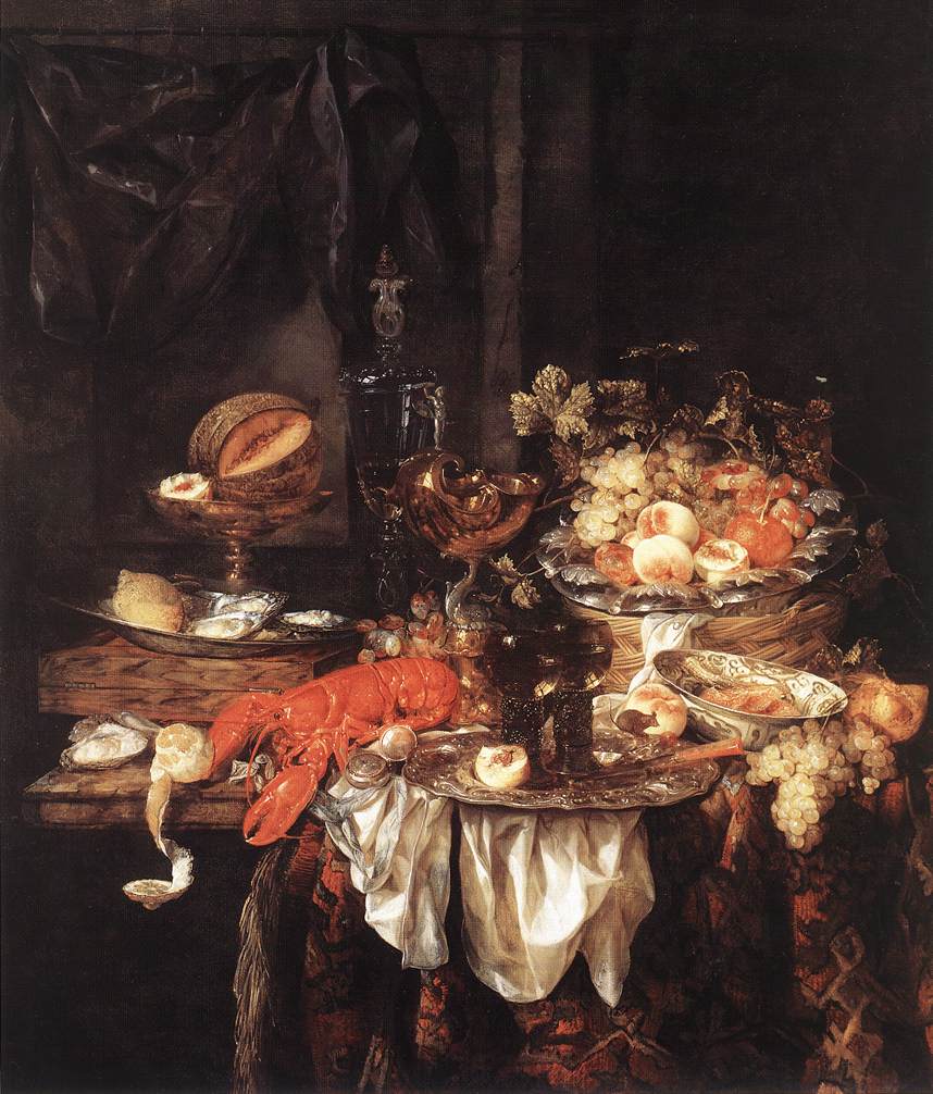 Banquet Still-Life with a Mouse fdg